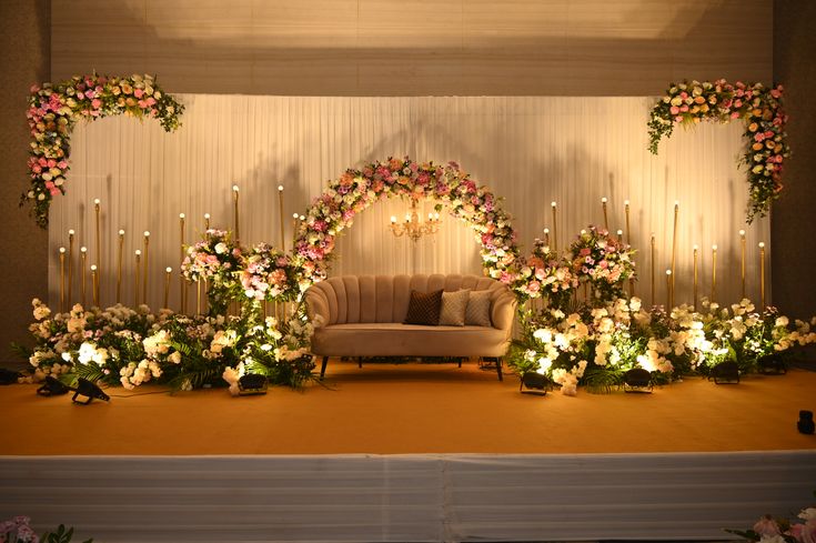 Stage decoration hyderabad build by BrosisEventz