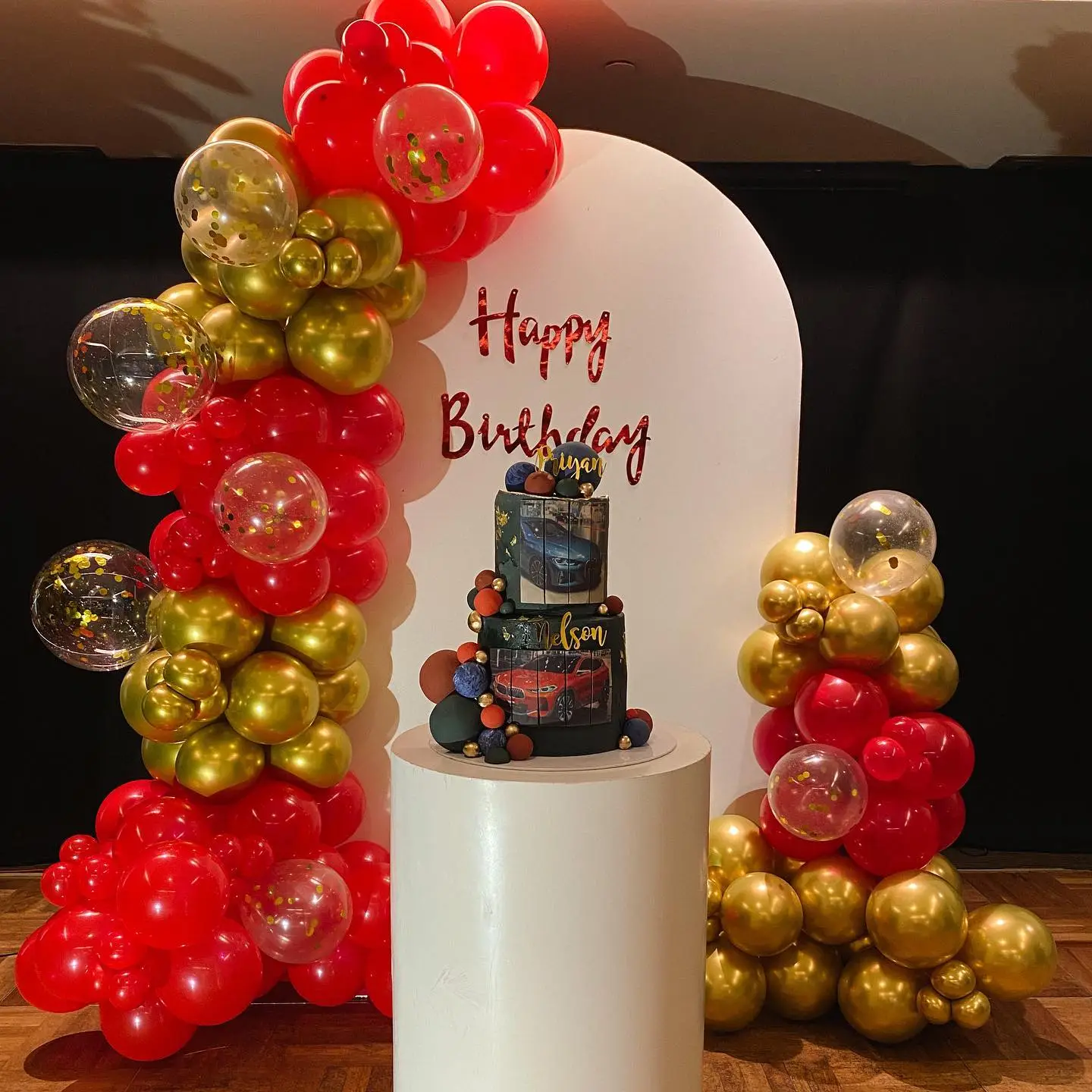 Balloon decoration hyderabad colourful party styling